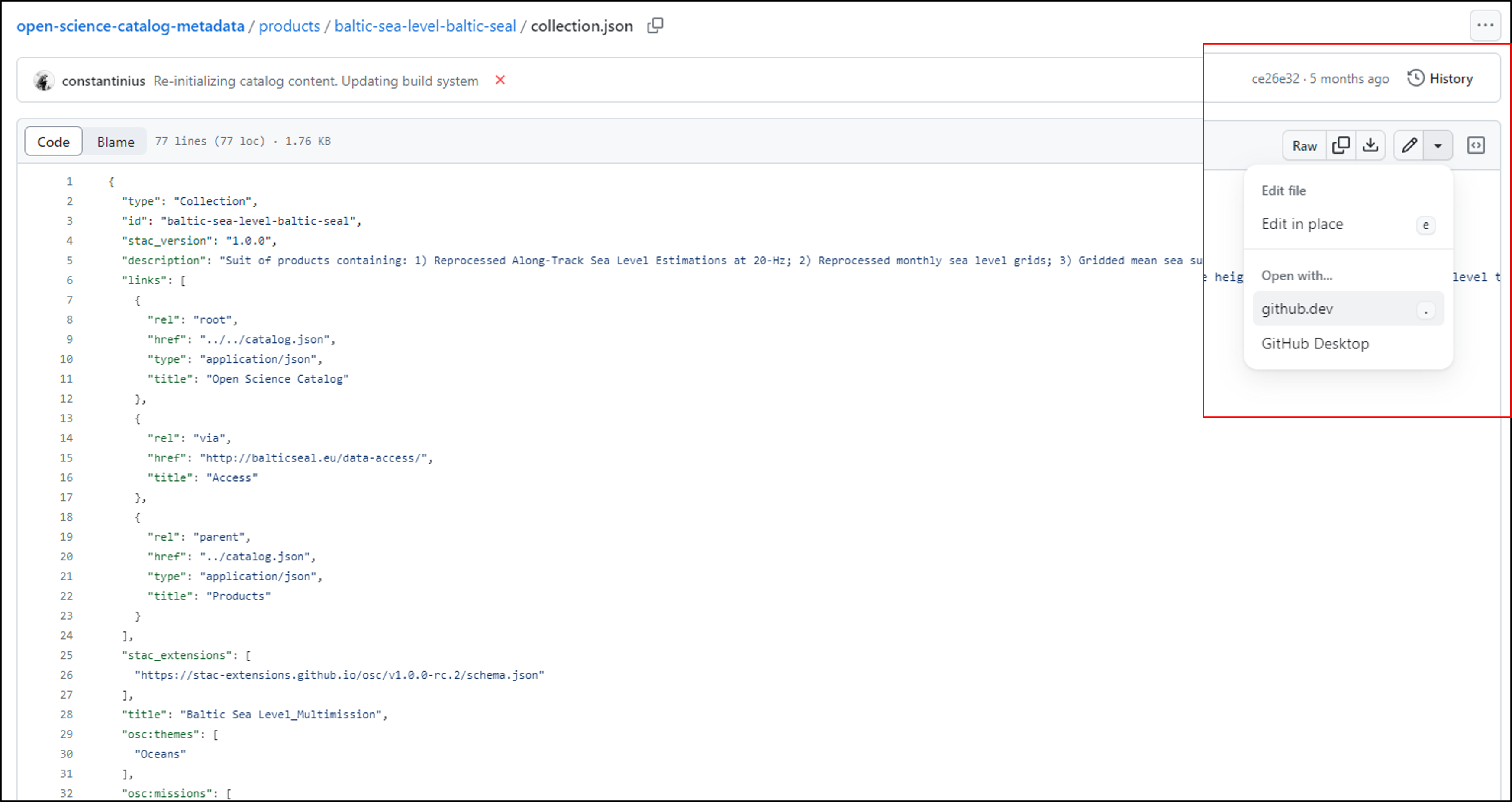 collection-json-github