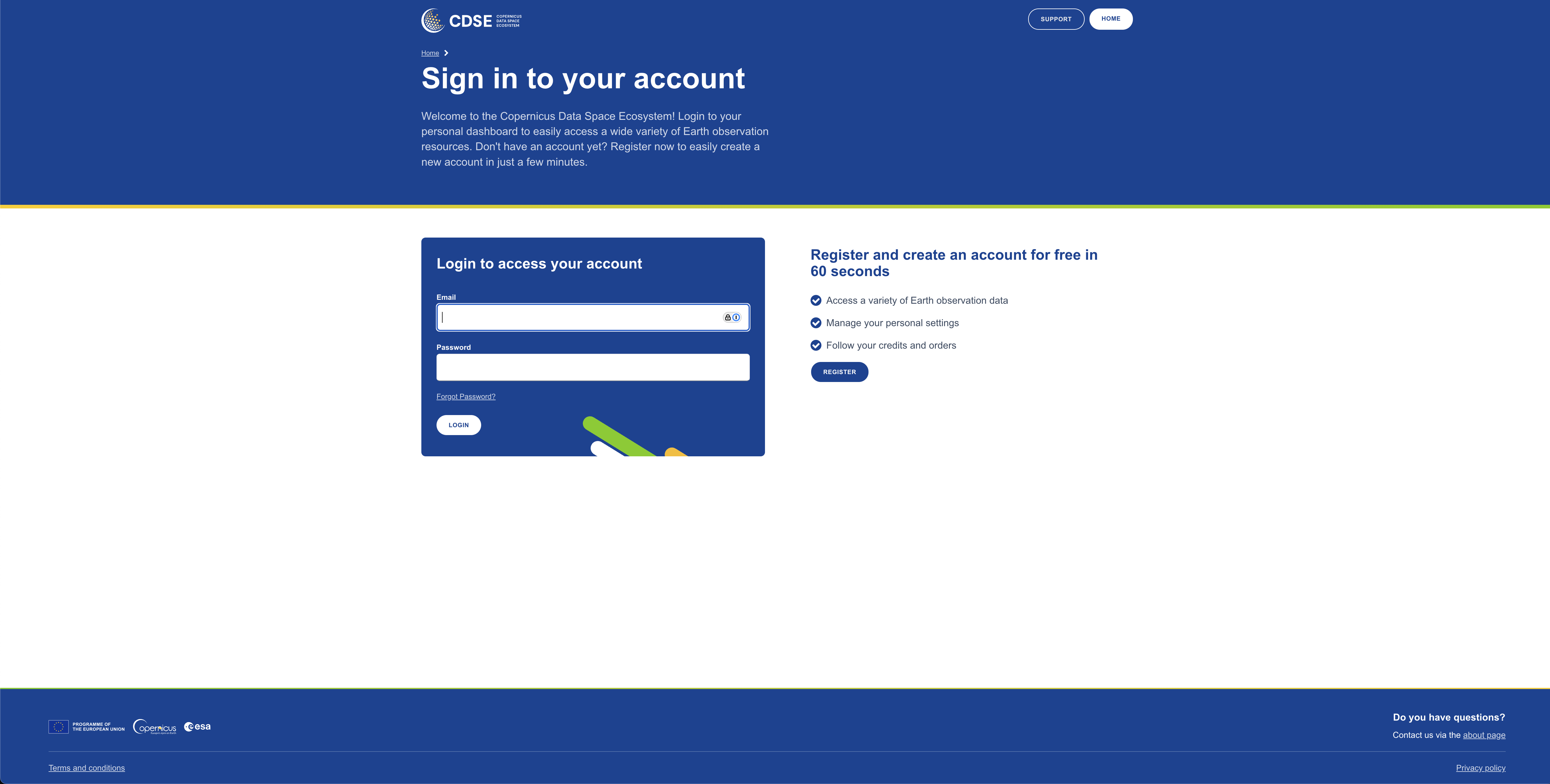 openEO Publishing Tool - Platform Authentication
